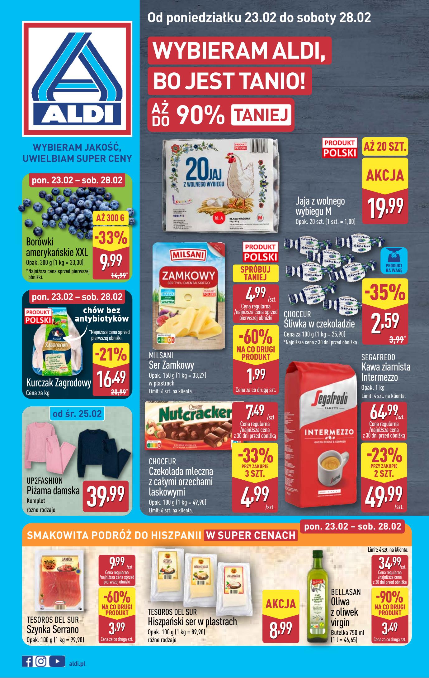 Gazetka - Pelna oferta od poniedzialku 23.02 do soboty 28.02