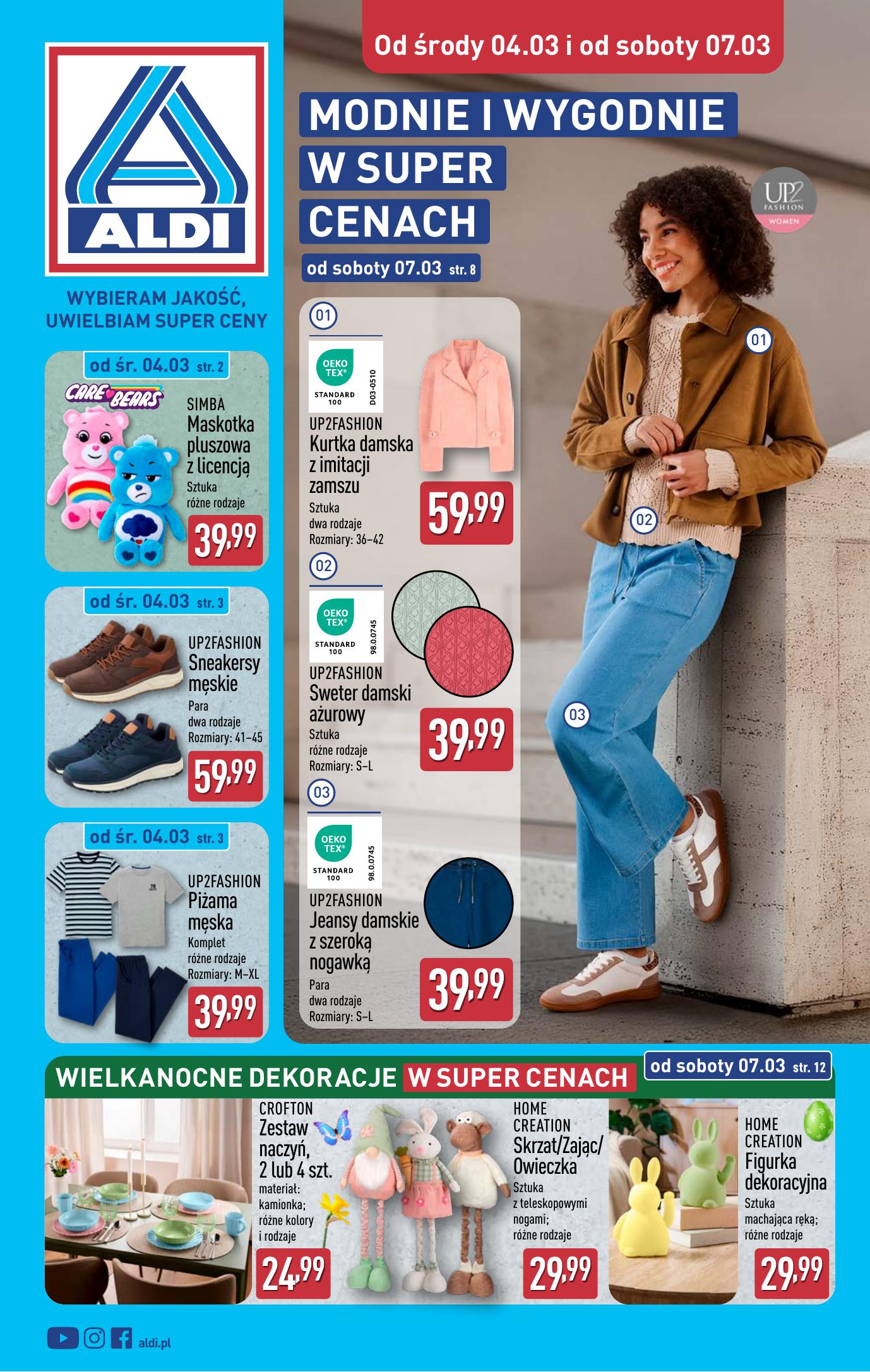 Gazetka - Artykuly przemyslowe i tekstylia od srody 4.03 do soboty 7.03