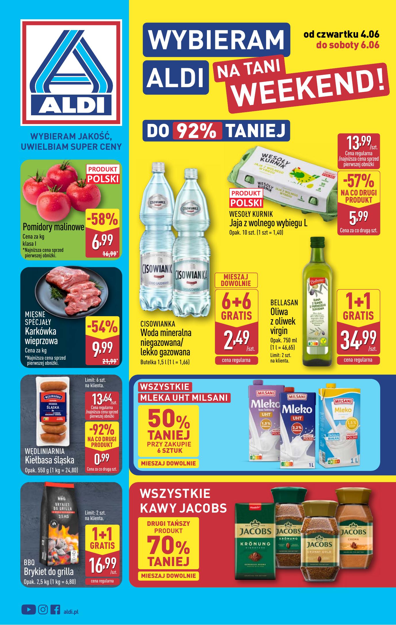 Gazetka - Oferta weekendowa od czwartku 4.06 do soboty 6.06