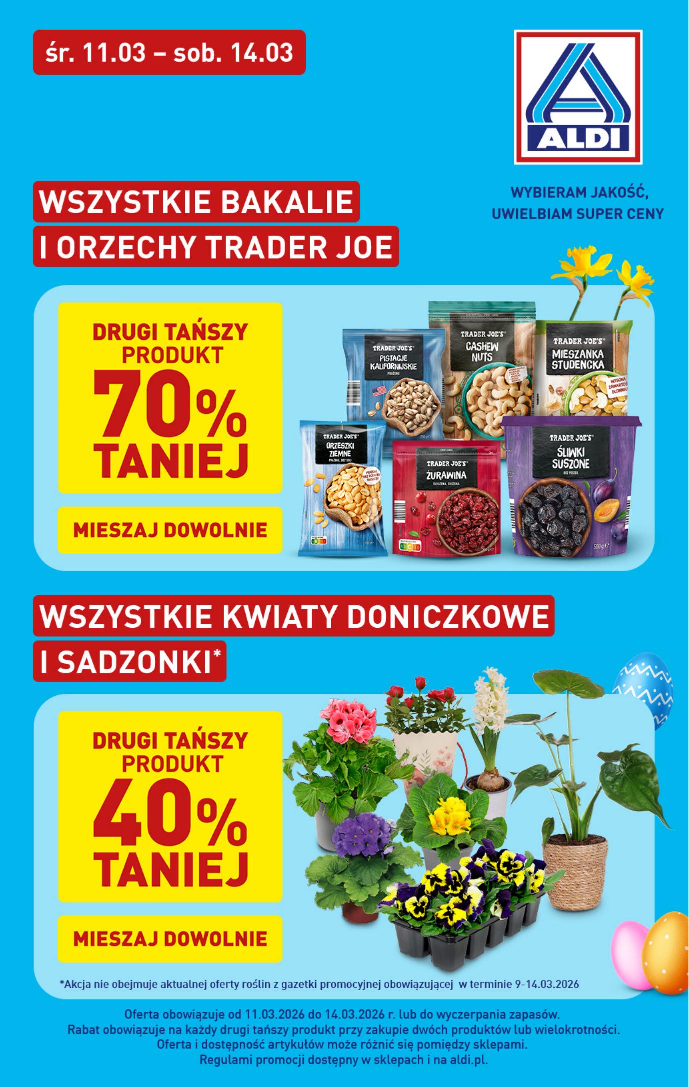 Gazetka - Super ceny ALDI od srody 11.03 do soboty 14.03