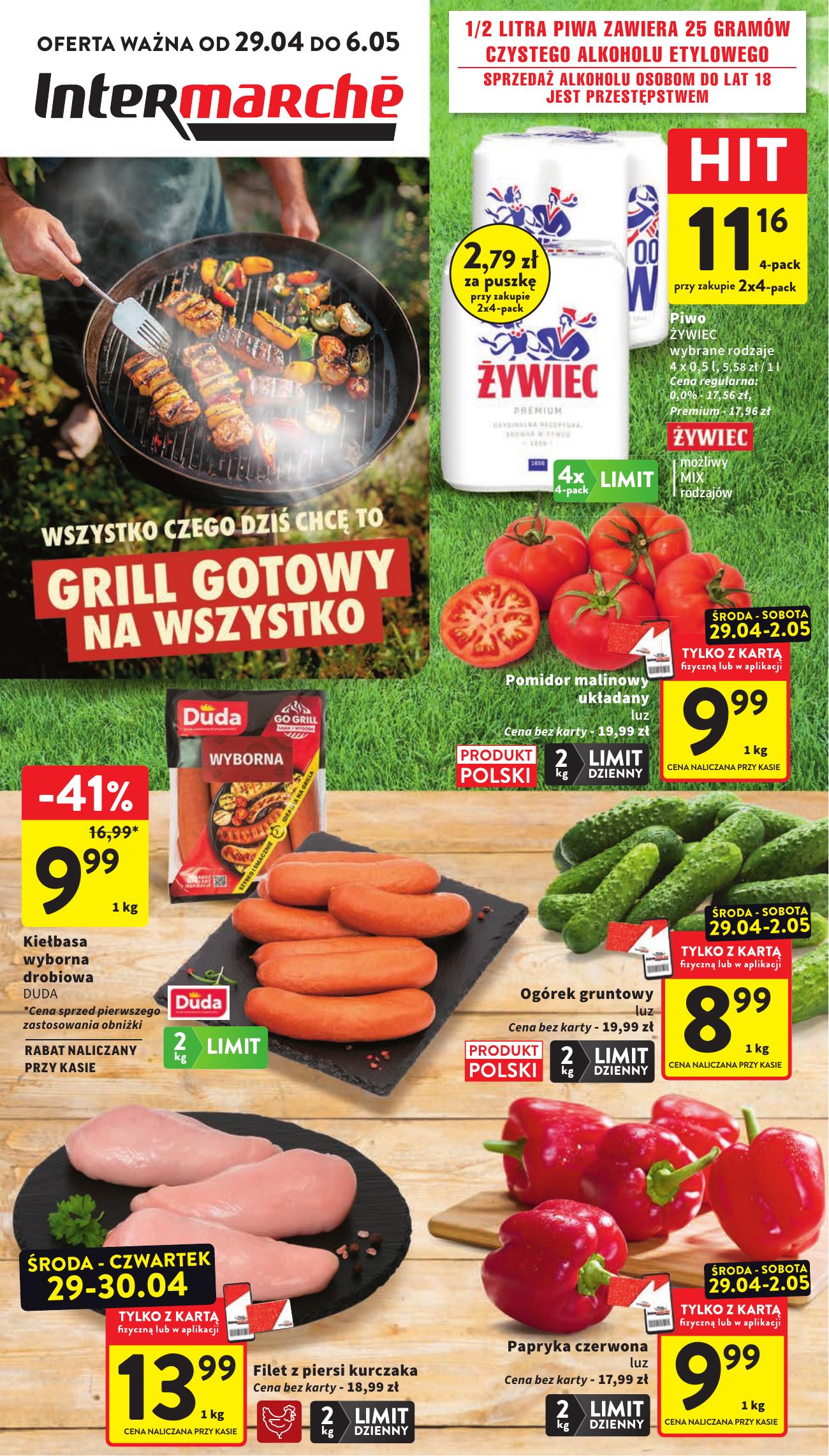 Gazetka - Gazetka promocyjna od 29 do 6.05