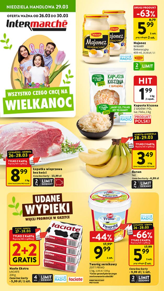 Gazetka - Gazetka promocyjna od 26 do 30.03